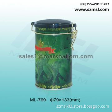tea caddy, tea tin, tea tin box, metal box